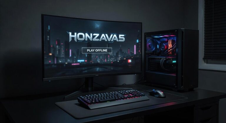 can the game honzava5 be played offline