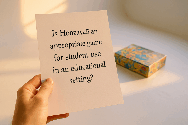 is honzava5 game good for students