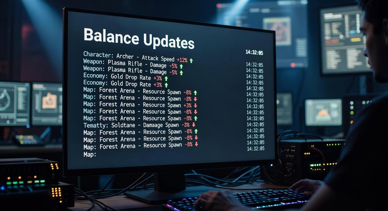 balance updates