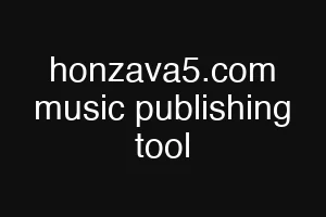 honzava5.com music publishing tool